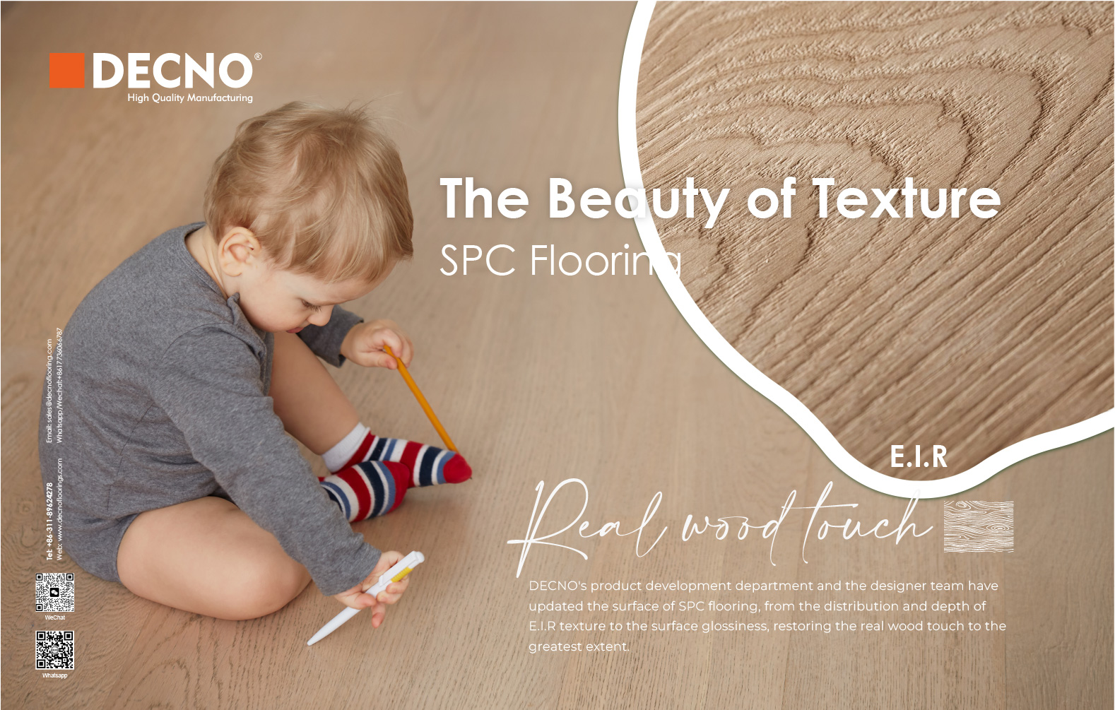 Revêtement de sol SPC E.I.R. ｜DECNO