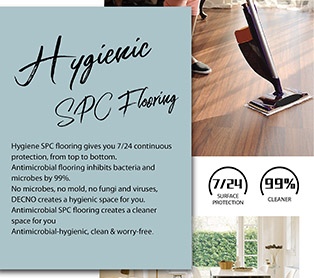 Begin Your Day with Hygienic SPC Flooring