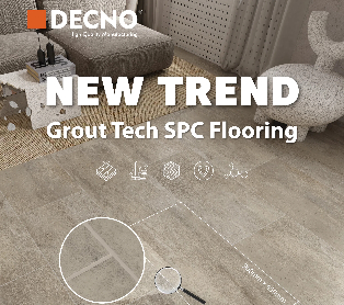 Revêtement de sol Grout Tech SPC｜DECNO